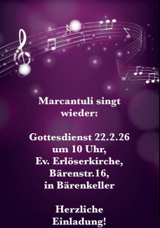 Marcantuli singt wieder