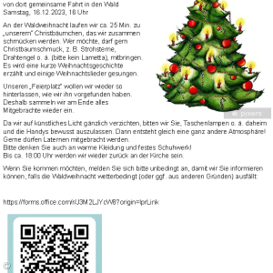 Waldweihnacht 2023